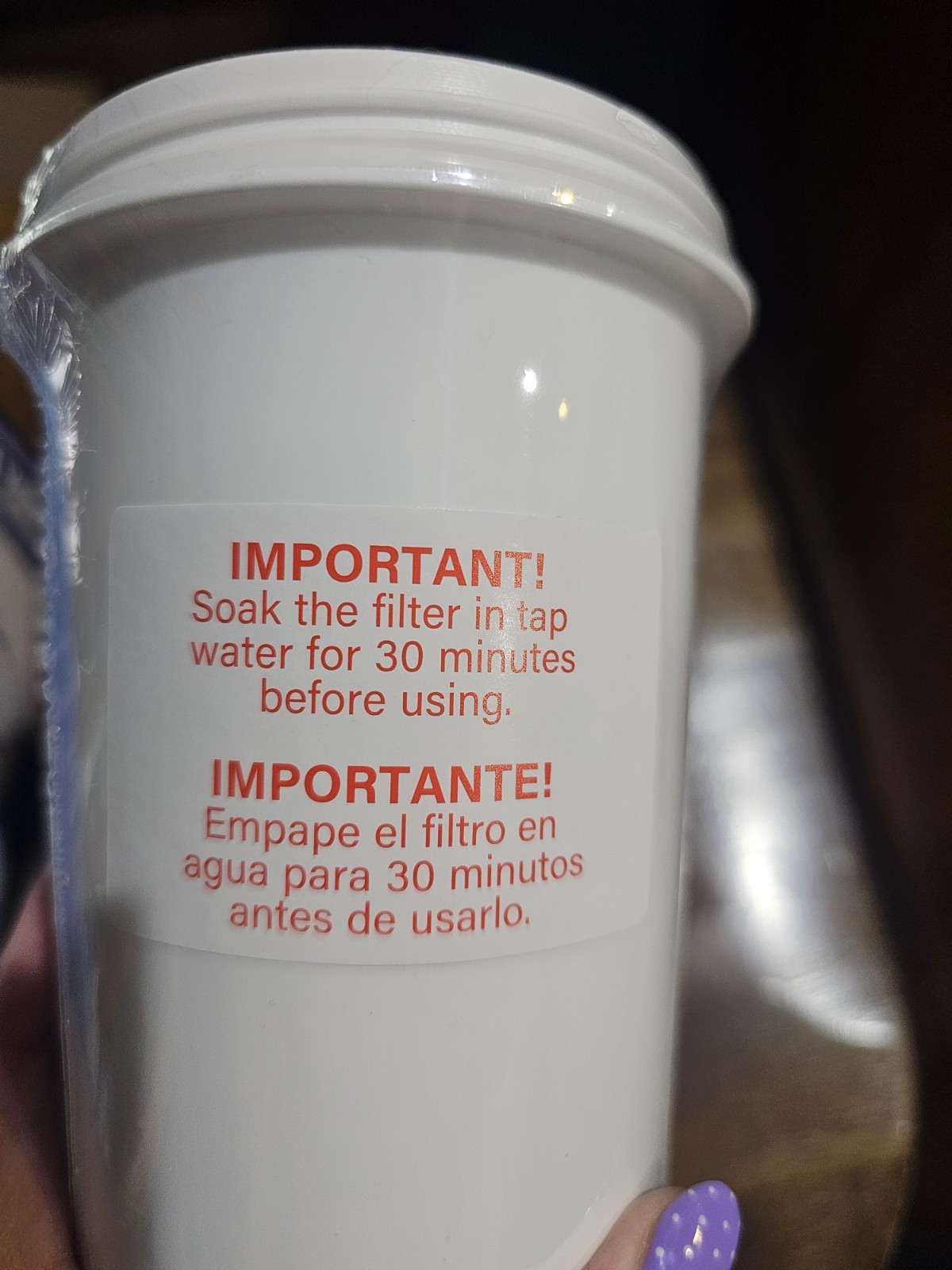 Great Value Water Filtration Tank Filter