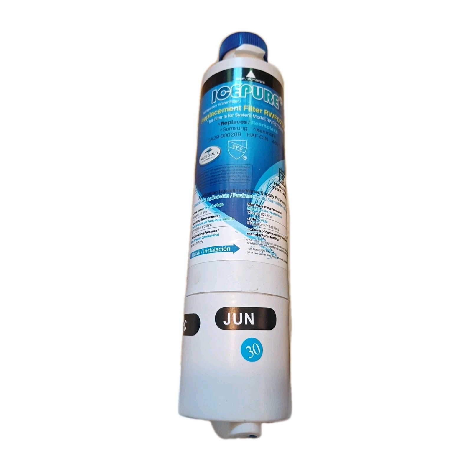 NEW/UNBOXED – IcePure RWF0700A Water Filter