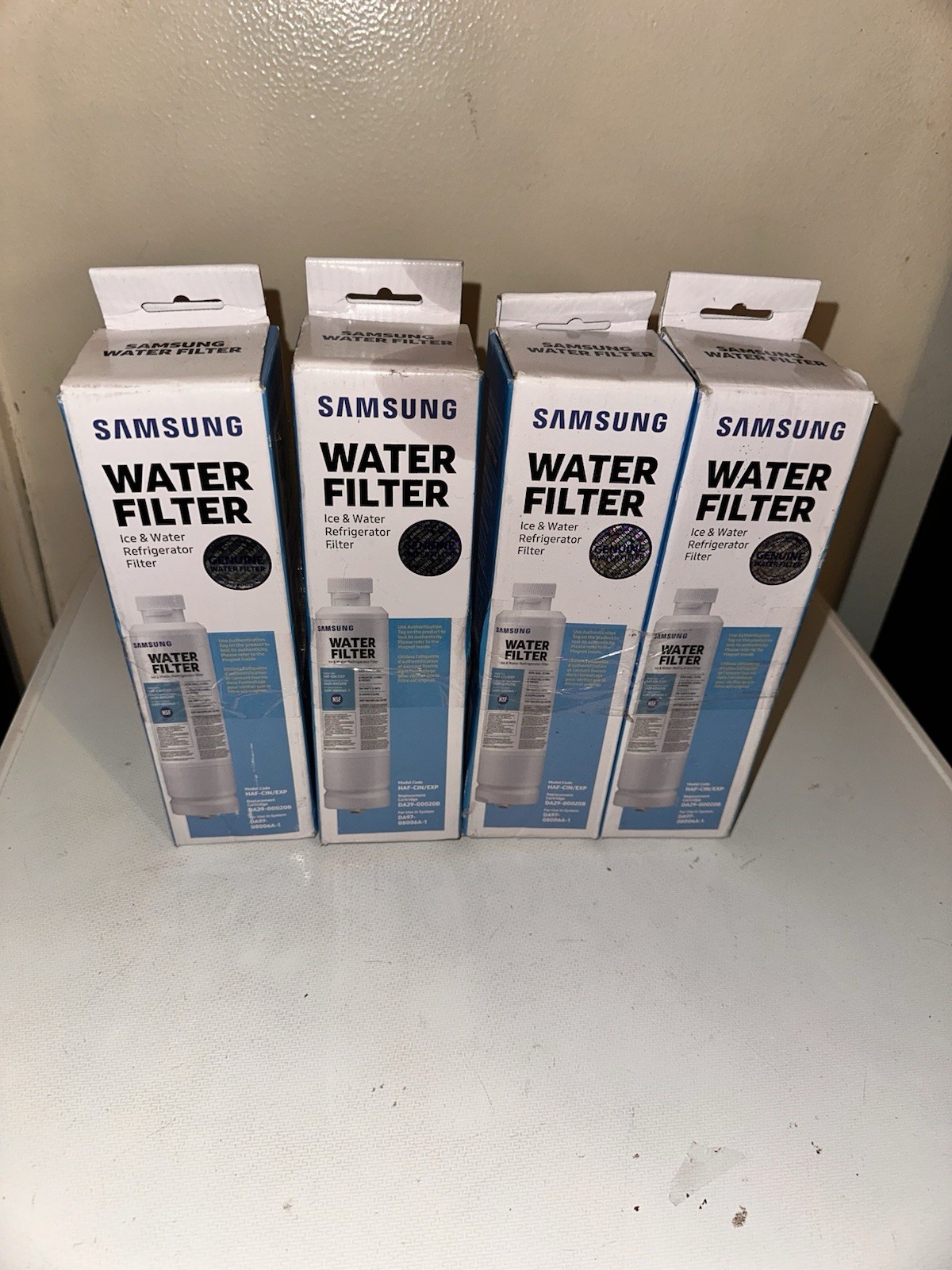 Samsung Refrigerator Water Filter HAF-CIN/EXP DA29-00020B – 4 PACK