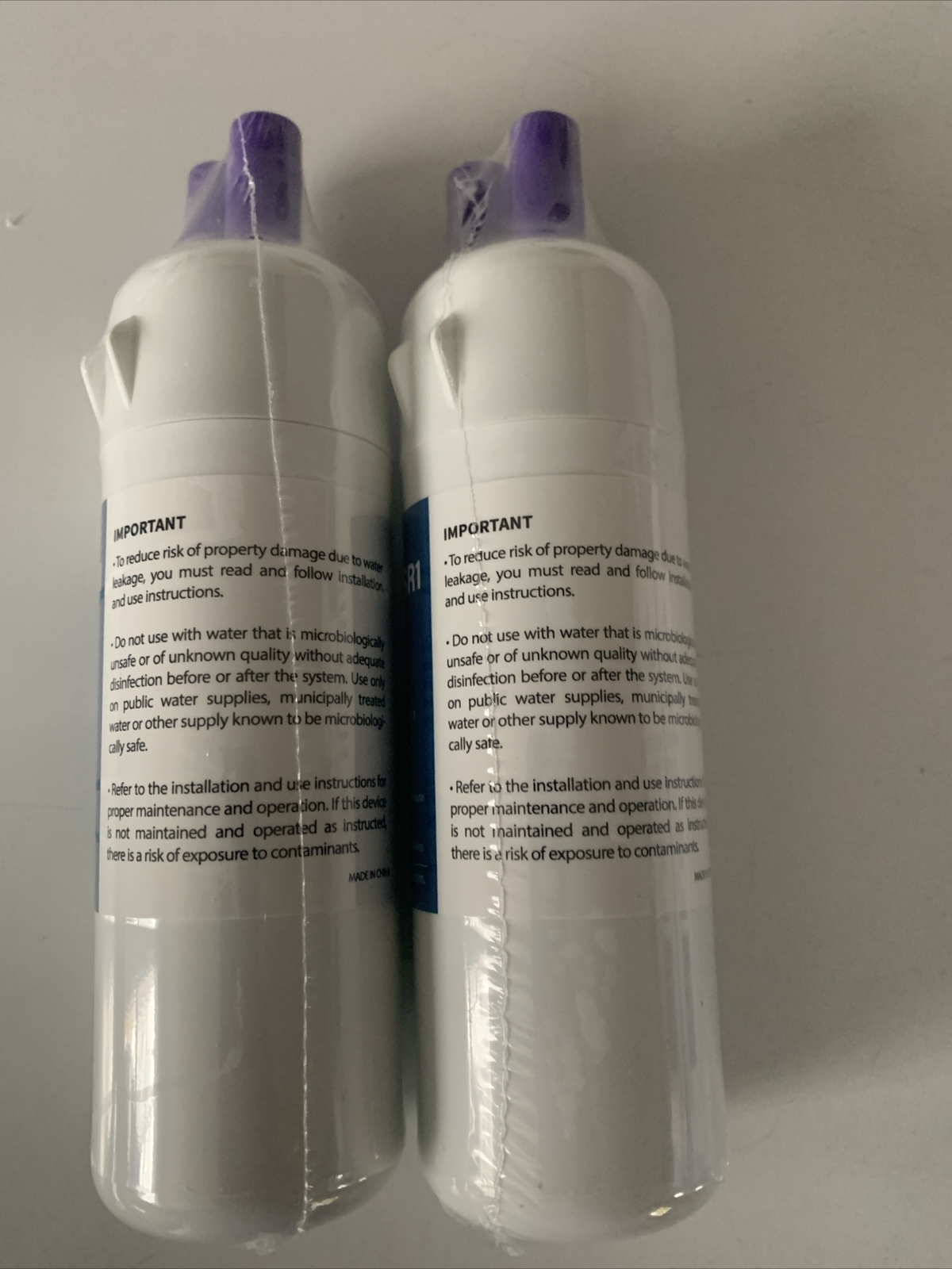 Qty 2 Sureza SR1 Replacement For W10295370A W10295370 EDR1RXD1 Filter Ice water