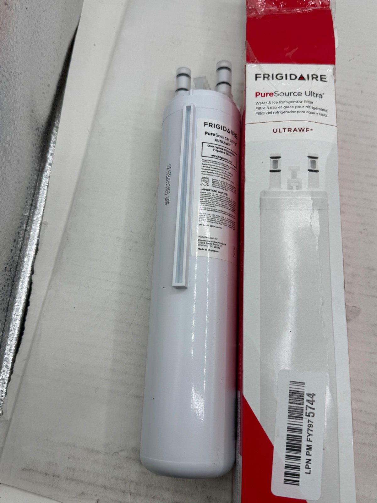 FRIGIDAIRE ULTRAWF Pure Source Ultra Water Filter, Original, White, 1 Count