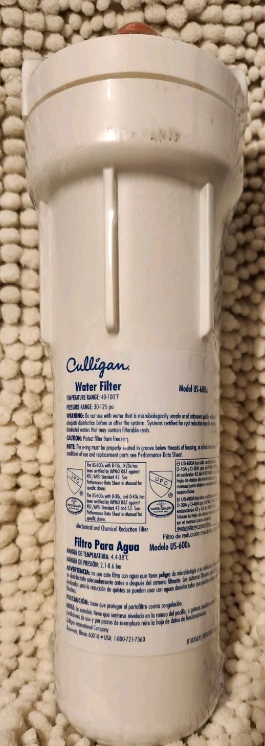 Culligan Under-Sink Drinking Water Filter US-600A Culligan US-600A 033663005440