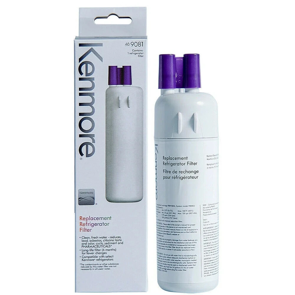 4 Pack Kenmore 9081 469081 46-9930 Replacement Refrigerator Ice Water Filter