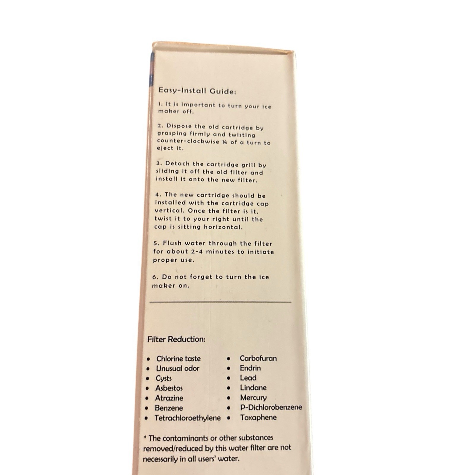 Bristi: Refrigerator Water Filter Model – #LP-400P – NEW – 500 Gallon/1892 Liter