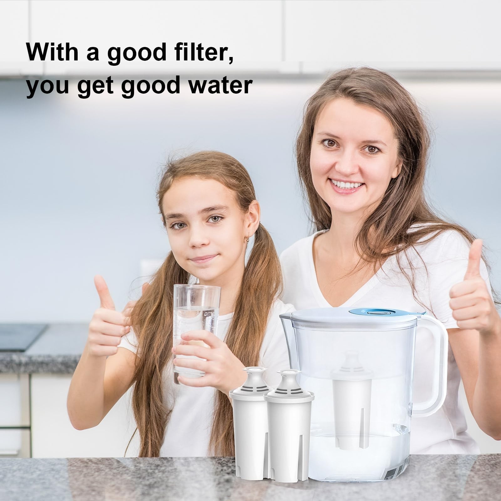 Replacement Filters for All Brita® Pitchers and Dispensers, Fits Brita® Class…