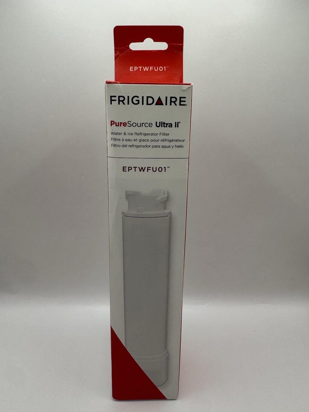 Frigidaire Refrigerator Replacement Ice and Water Filter – White