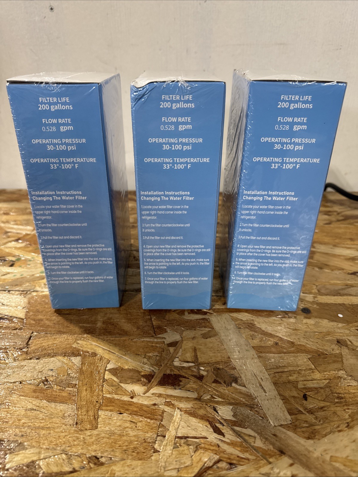 EDRARXD1 Water Filter Replacement Compatible Whirlpool EDRARXD1 3 Boxes 6 Total