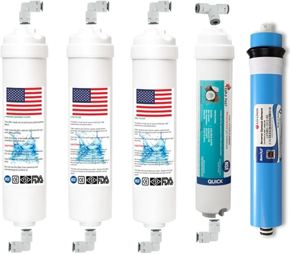Aura Cebilon Plus Compatible 5 Piece Filter Set NO CLEARANCE COST FOR BUYER
