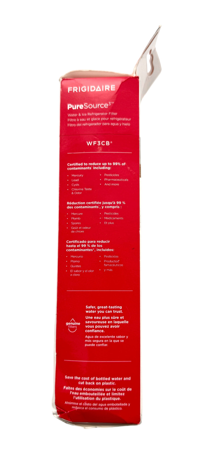 Frigidaire WF3CB Puresource3 Refrigerator Water Filter White NEW