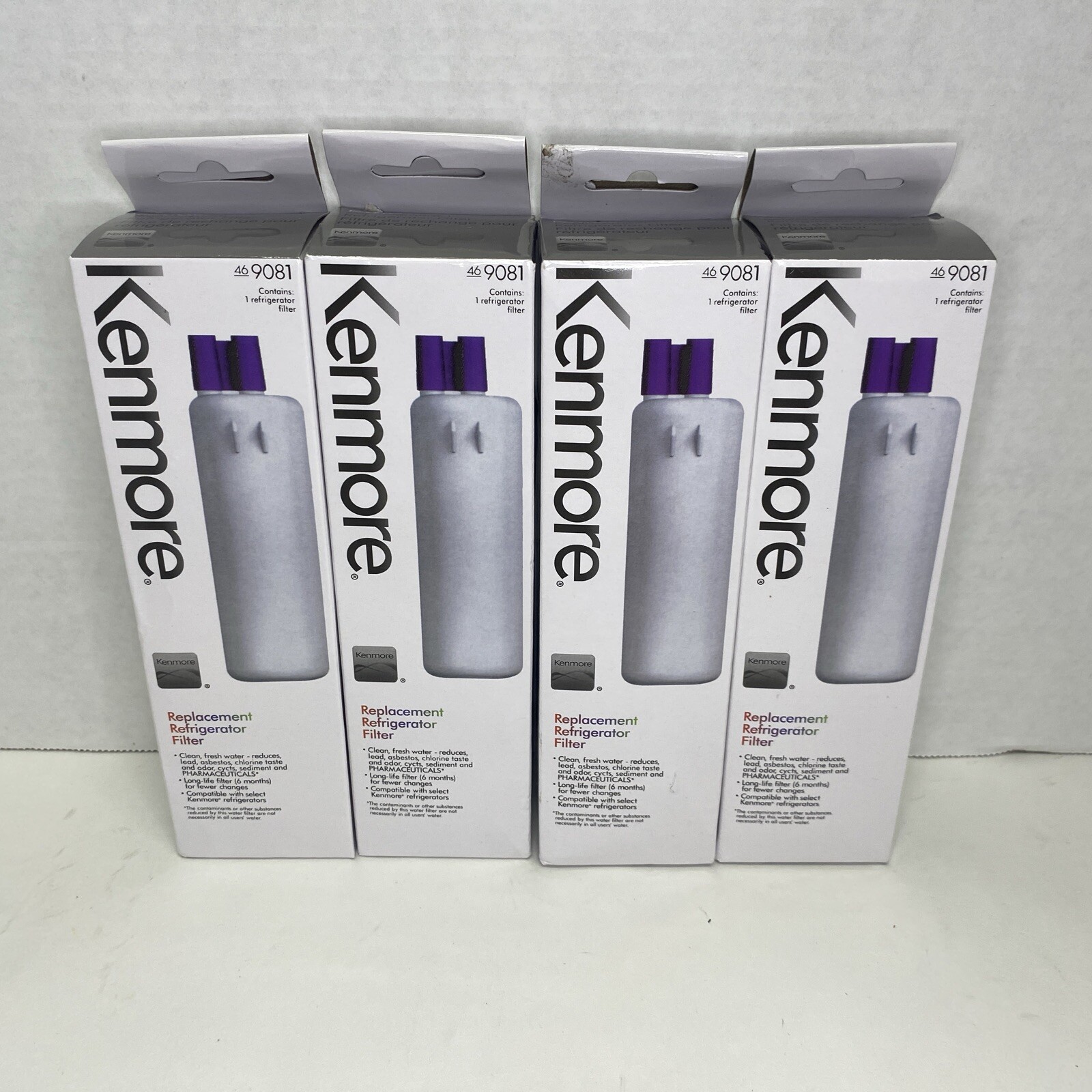 4Packs Kenmore 9081 469081 46-9930 Refrigerator &Water Filter US STOCK