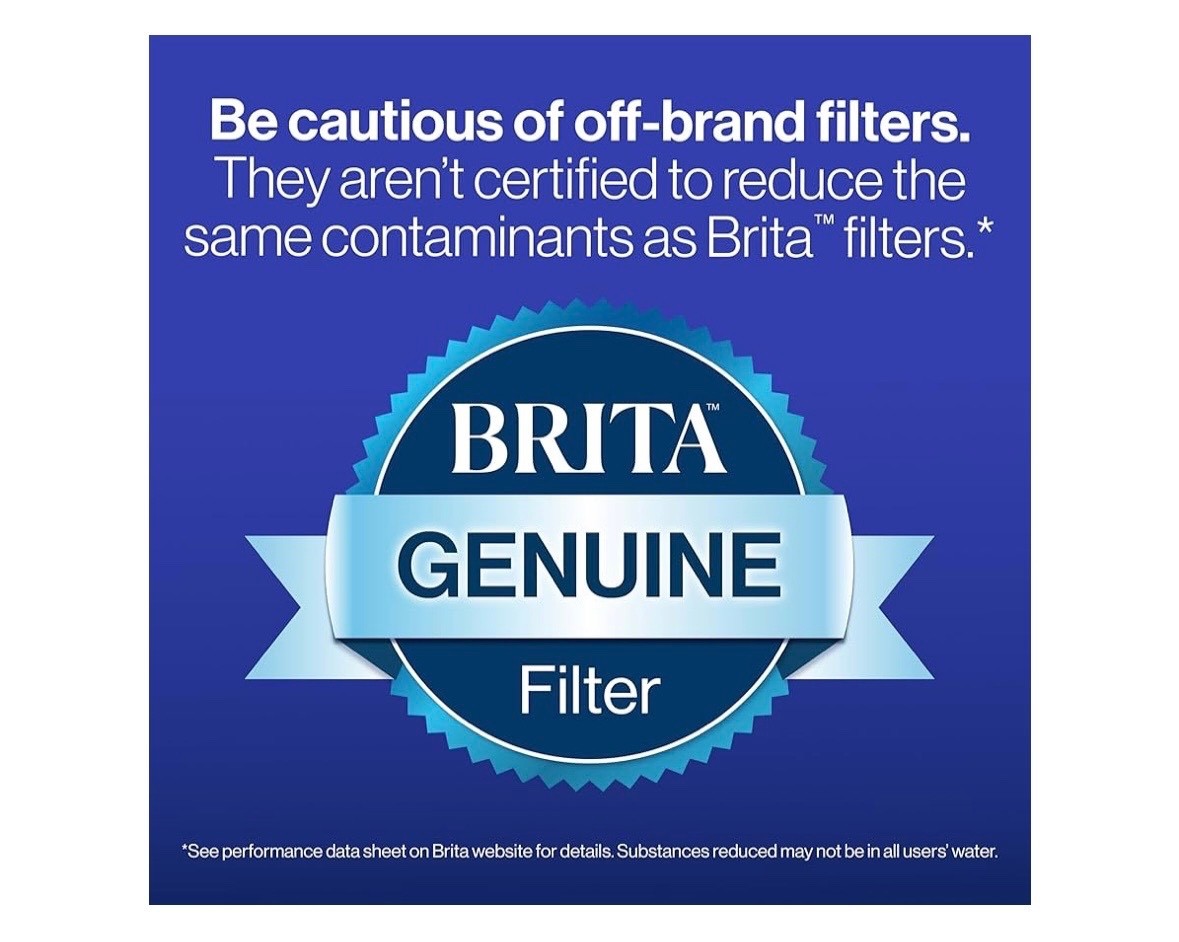 2 PACK Brita Elite Replacement Water Filters Pitcher Dispenser Sealed Blue OB06