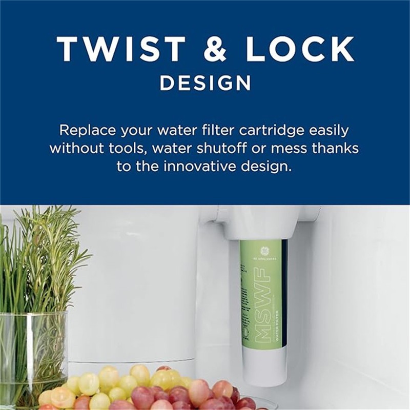 GE MSWF refrigerator water filter replacement SmartWater filter new
