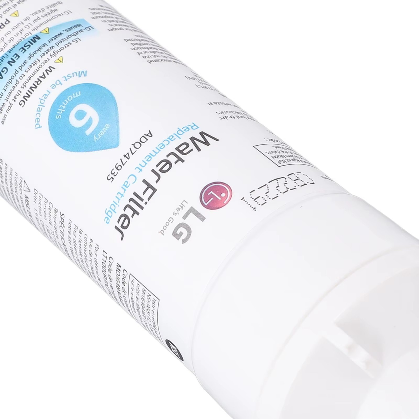 Refrigerator Water Filter Replacement For ADQ747935 Have 6 to 12 Months Lifespan