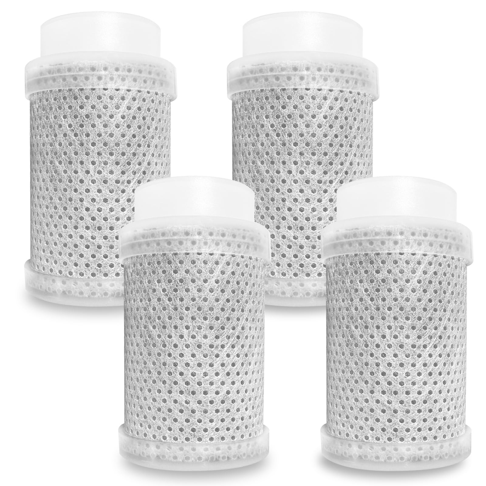 Faucet Mount Water Filters Grey4pcs Carbon Fiber