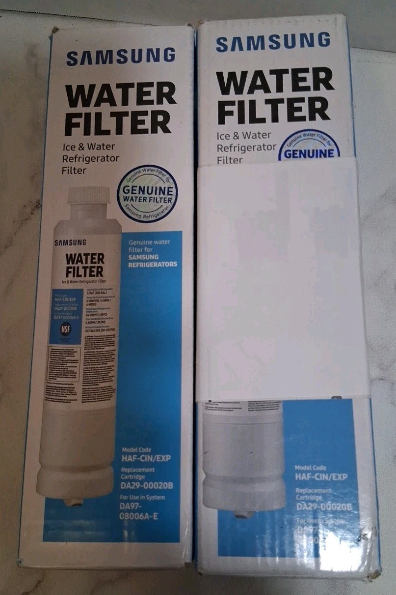 Samsung Replacement Refrigerator Water Filters DA29-00020B HAF-CIN/EXP Lot Of 2