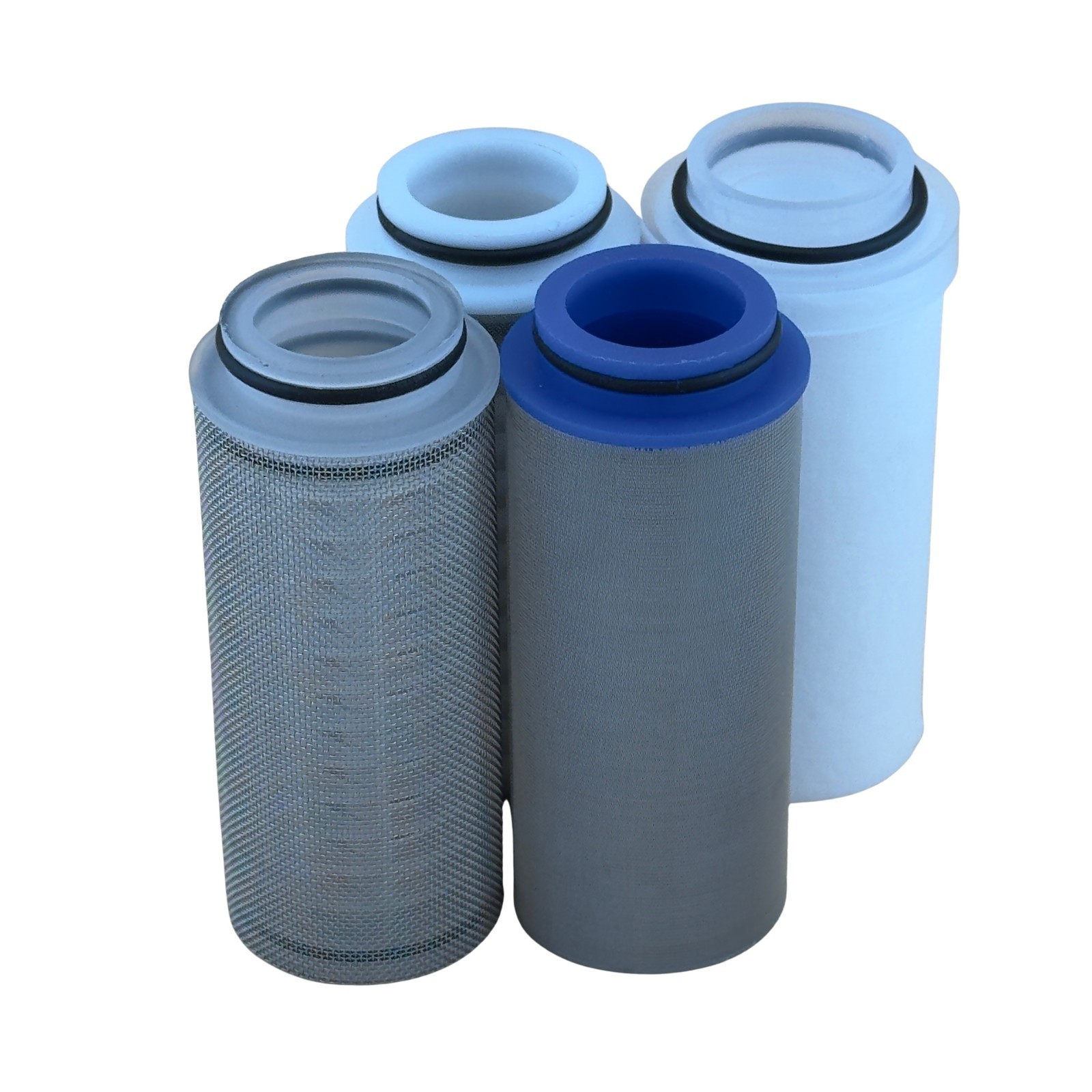 QUTO Blue Cup Inline Strainer 1 Inch FNPT Water Pump Irrigation Screen Filter 1″
