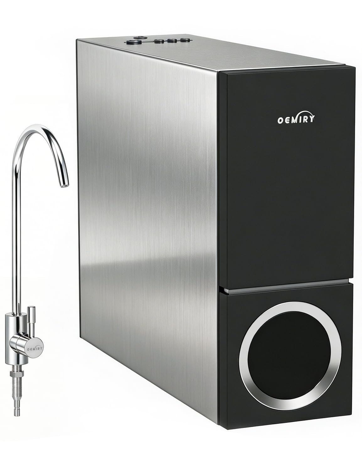 OEMIRY 600 GPD Tankless Reverse Osmosis 7-Stage Under-Sink Water Filter