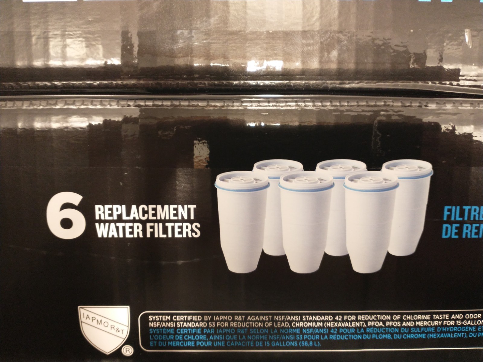 6-Pack ZeroWater 5-Stage Replacement Filters New Sealed Read Desc See Pics