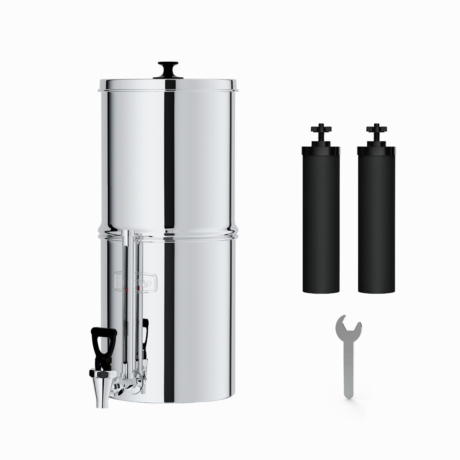 Waterdrop Gravity-fed Water Filter System,2.25-gallon Stainless-steel Filter