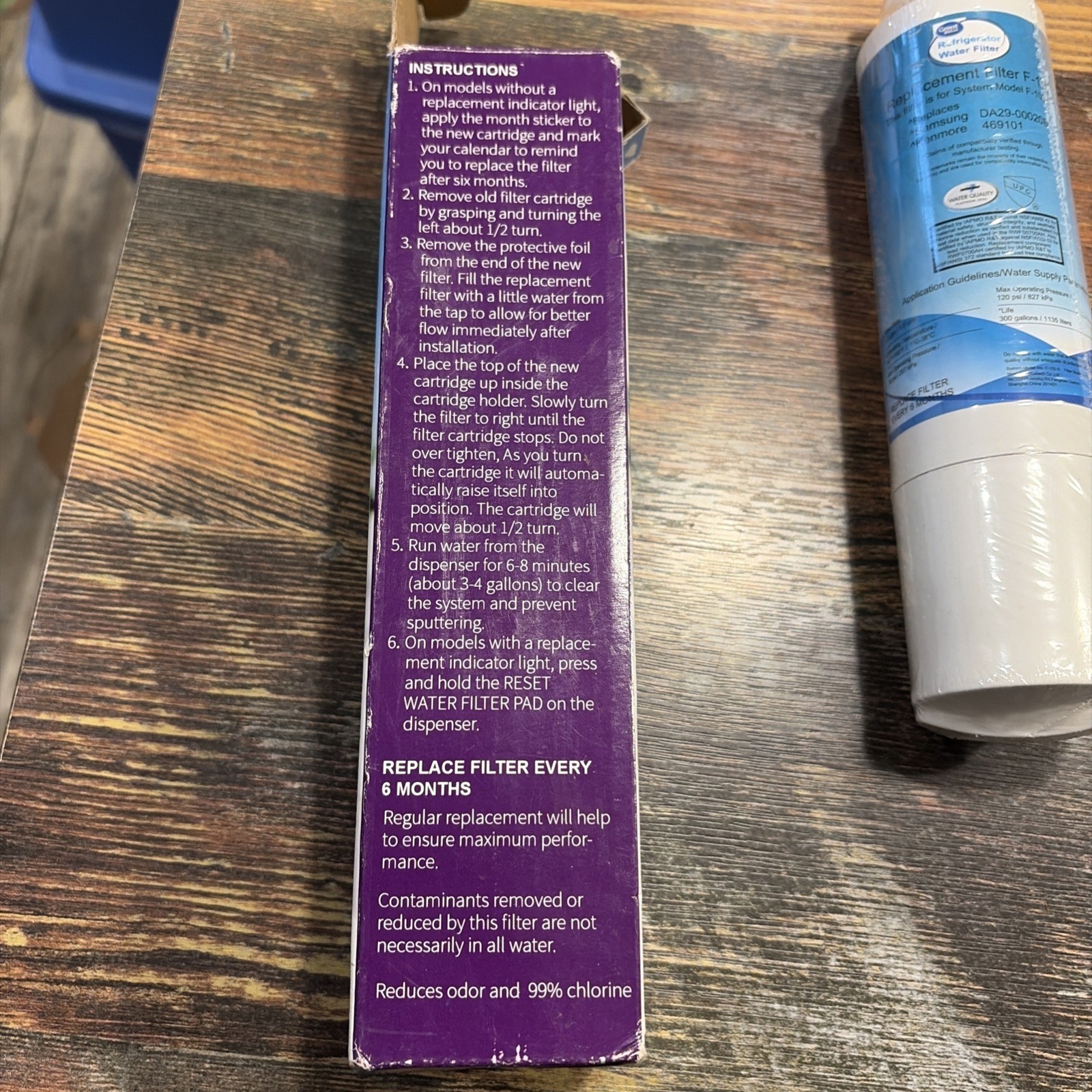 Great Value Refrigerator Water Filter-Replacement for Samsung & Kenmore