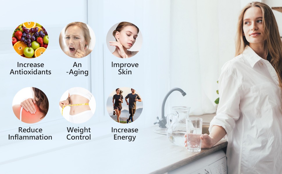 Hydrogen Water Machine Generator Rich Hydrogen Water Ionizer Generator Kettle