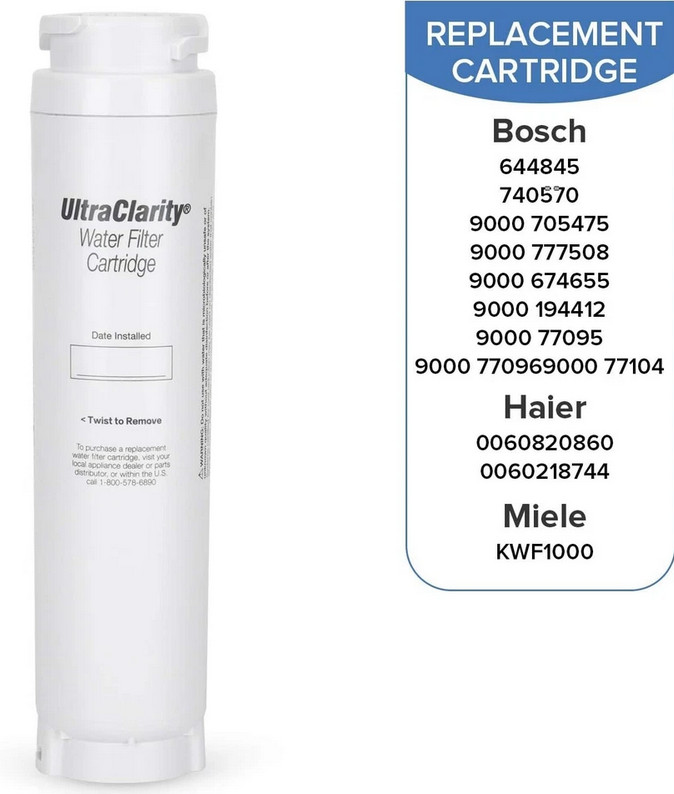 1/2/3/4-PACK Ultra Clarity 9000 077104 Refrigerator Wate Filter Replacement US