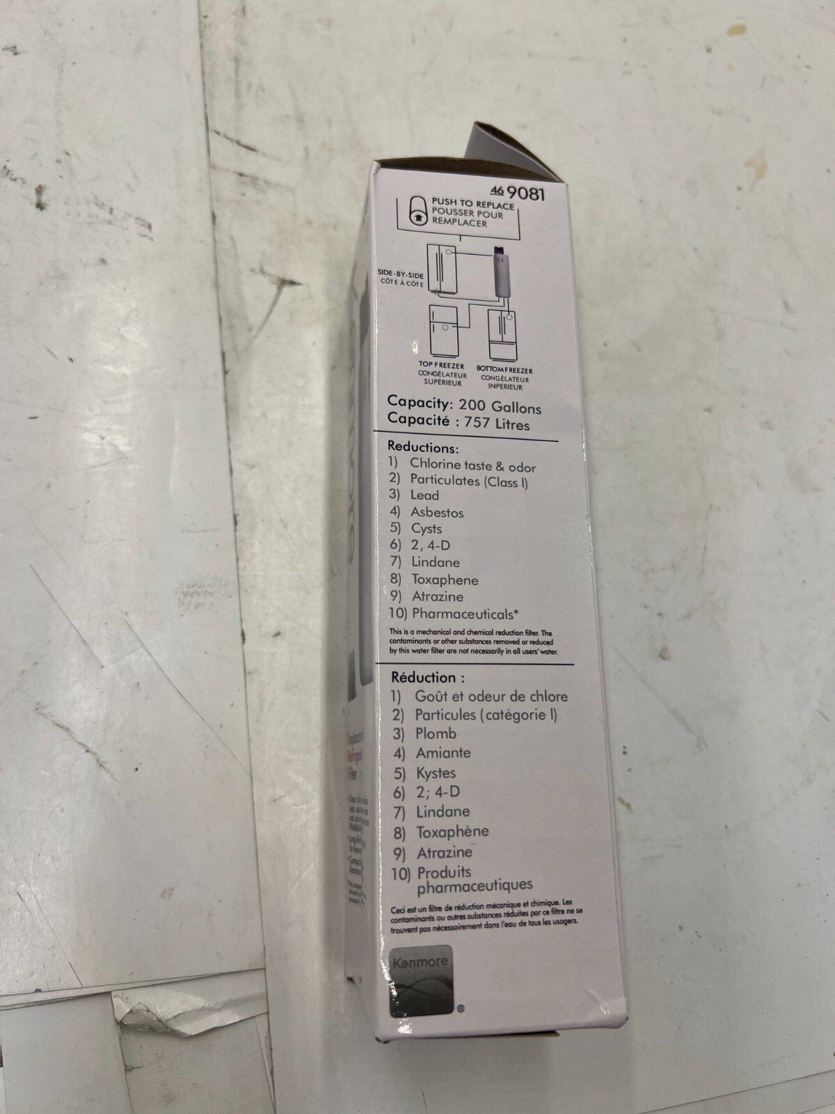 2 Pack of 2-For Kenmore 9081 Refrigerator Water Filter 46-9081 Cartridge