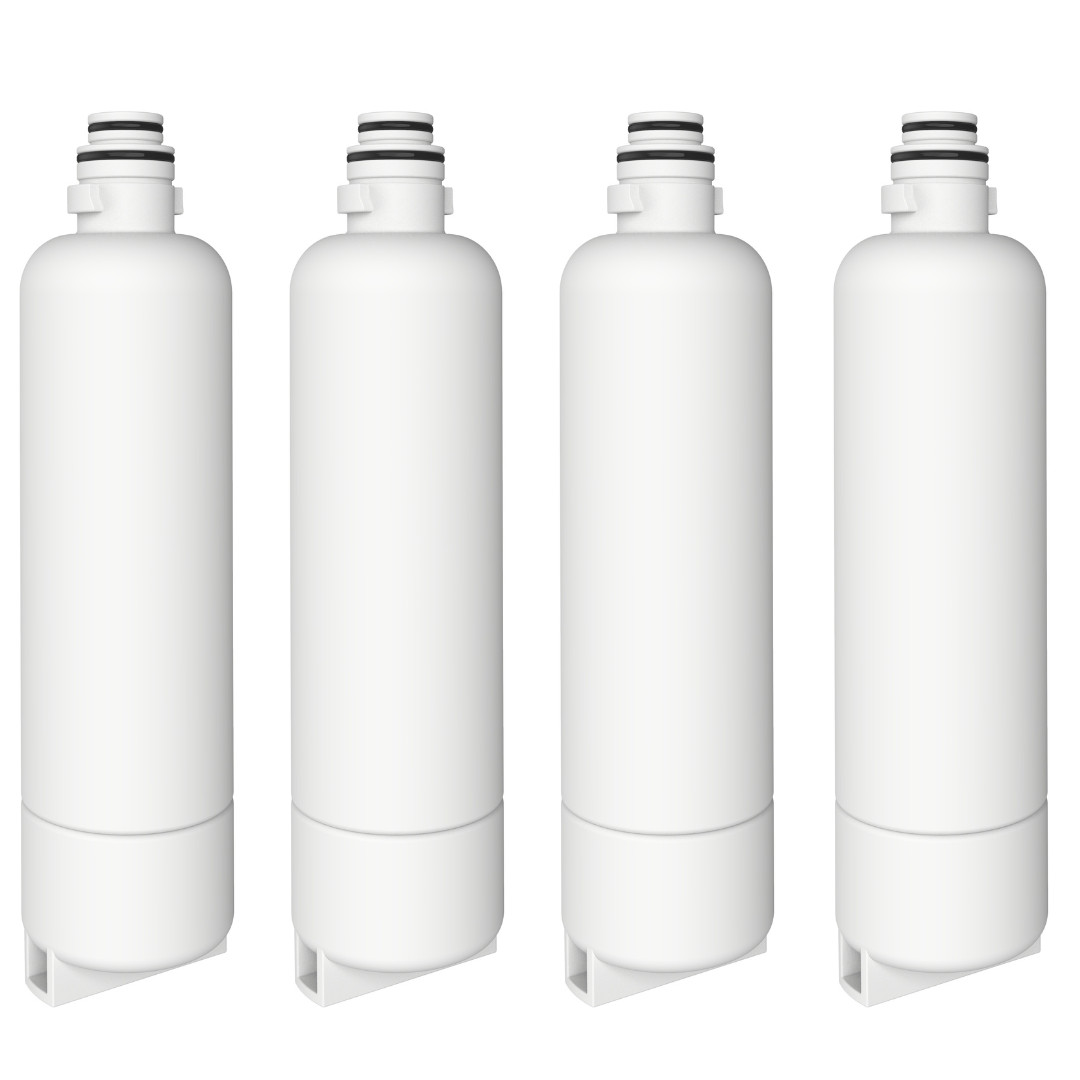 4pc Water Filter Replacement for Bosch Ultra Clarity Pro BORPLFTR50, BORPLFTR55