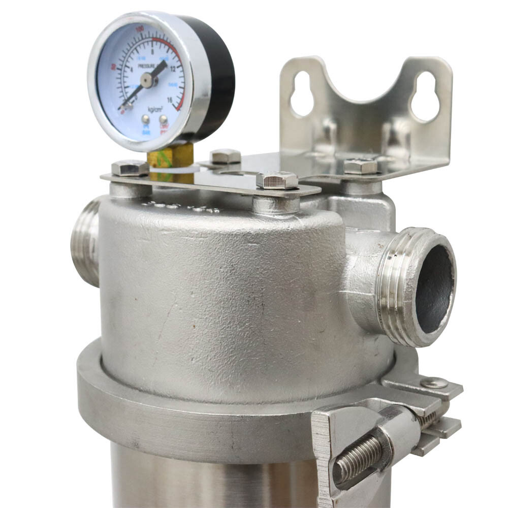 Stainless Steel High Flow Front Filter 1in Inlet Whole House Water Purification