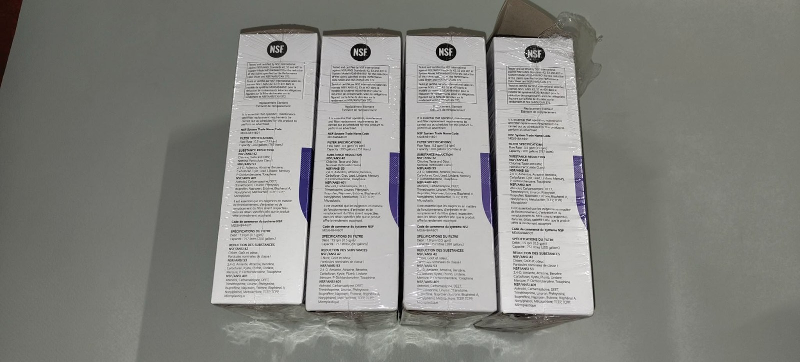 LG LT1000P2 6-Month / 200 Gallon Refrigerator Replacement Water Filter 2 Pack
