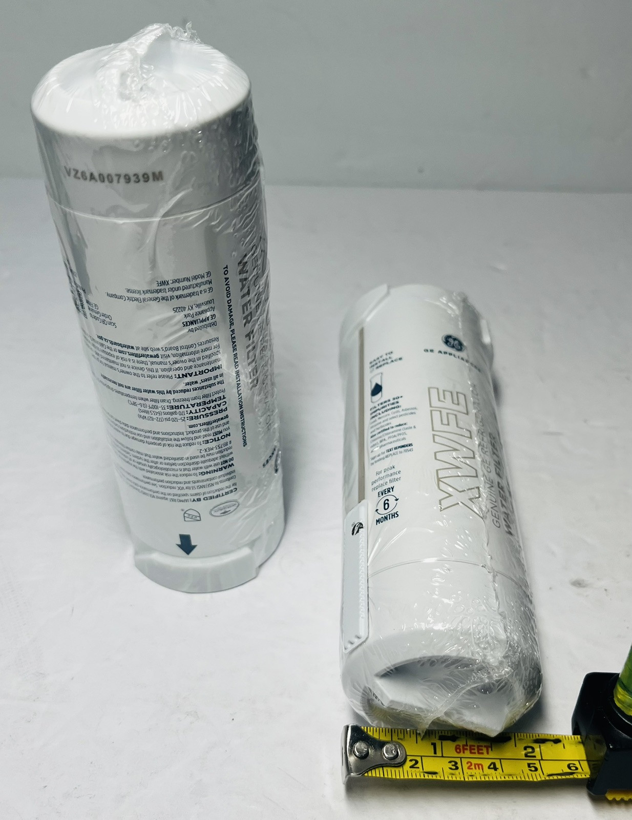 Lot of 2 Genuine GE Sealed XWFE Refrigerator Water Filter Filters No Chip READ
