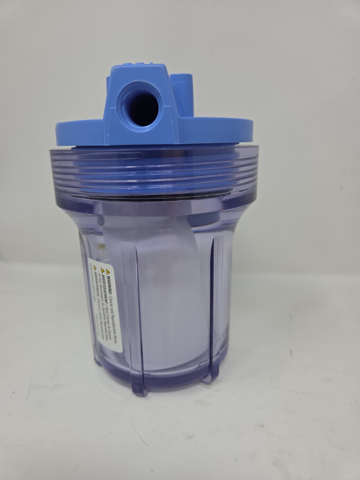Pentek 158110 Standard 5 x 2.5 Clear Water Filter Housing (3/8 NPT) Open Box