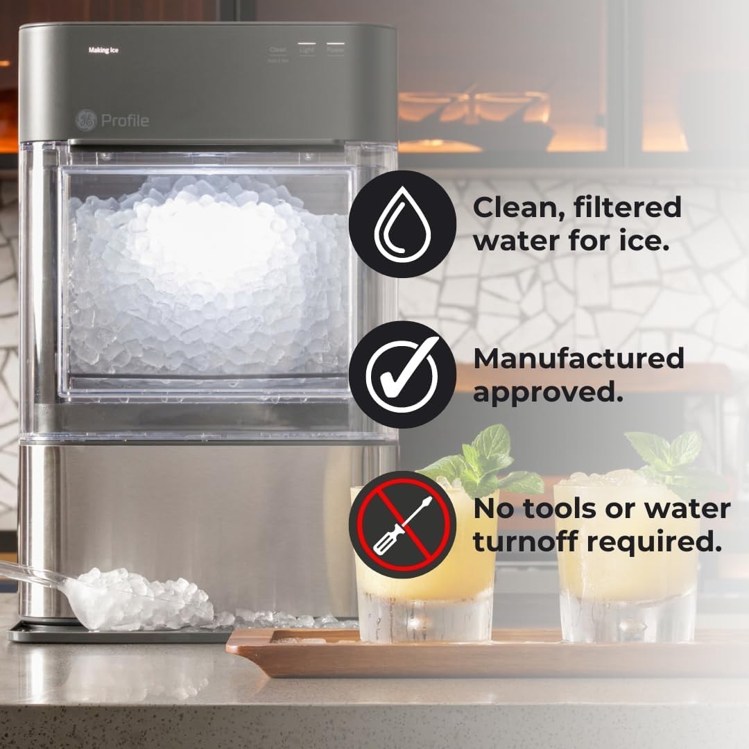 GE Opal Carbon Replacement Water Filter for Opal Nugget Ice Maker | Cleans an…