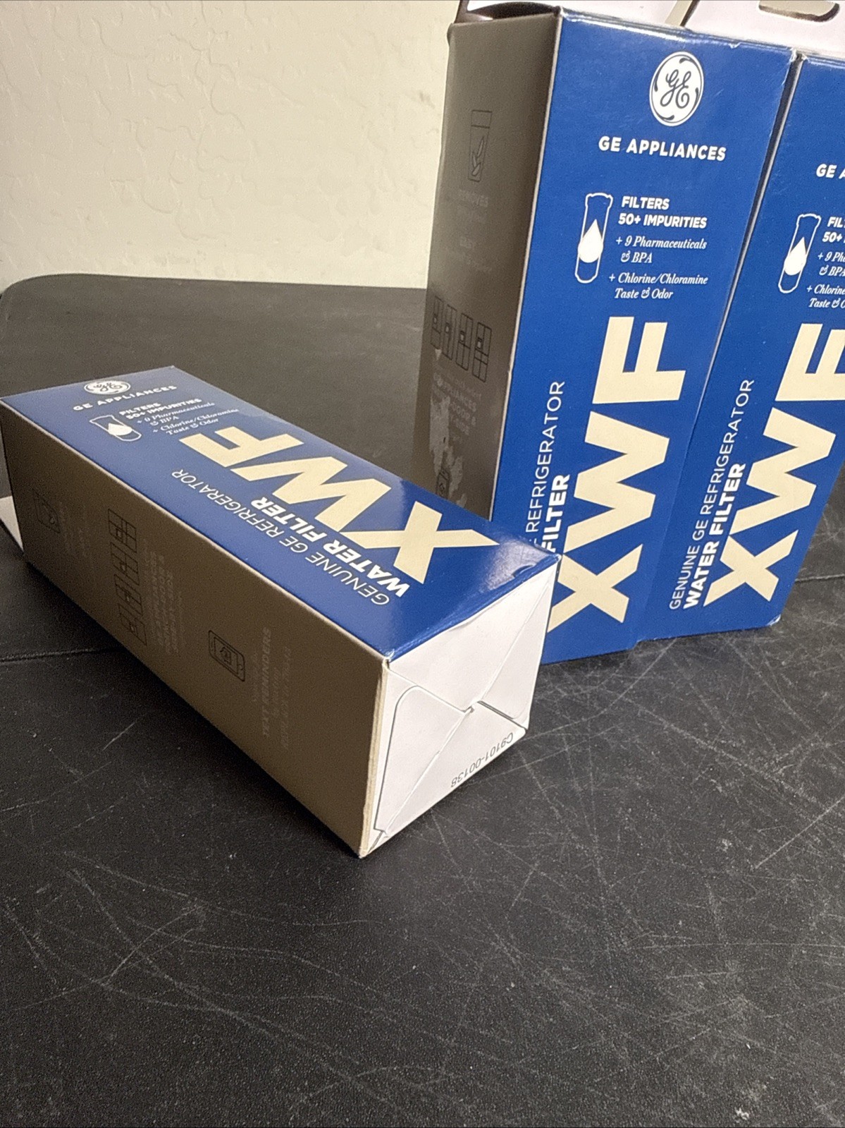 General Electric XWF Refrigerator Water Filter – White 3 Pack READ 1 New/OB/Used