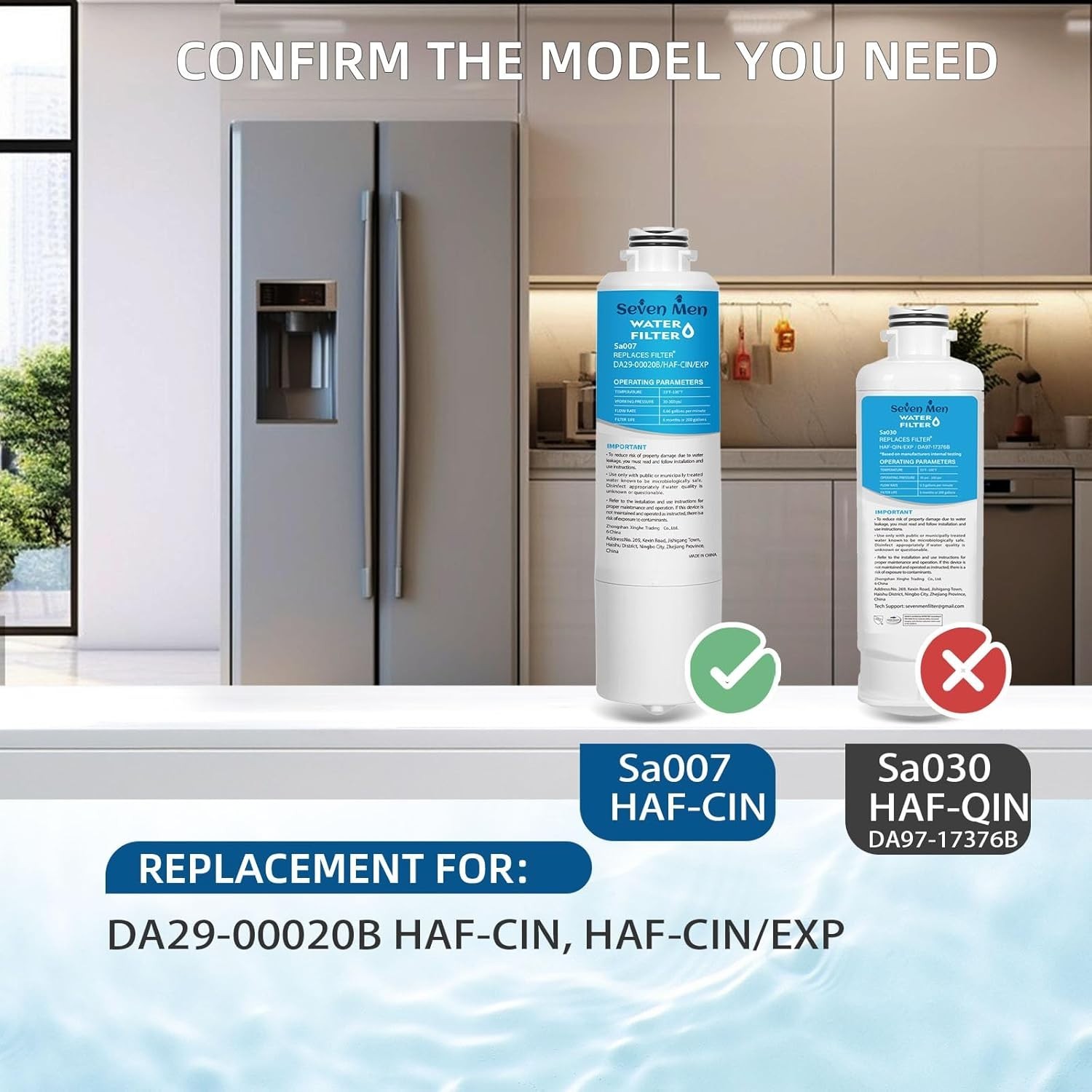 Coconut Carbon DA29-00020B Water Filter – Fits Various Samsung Models