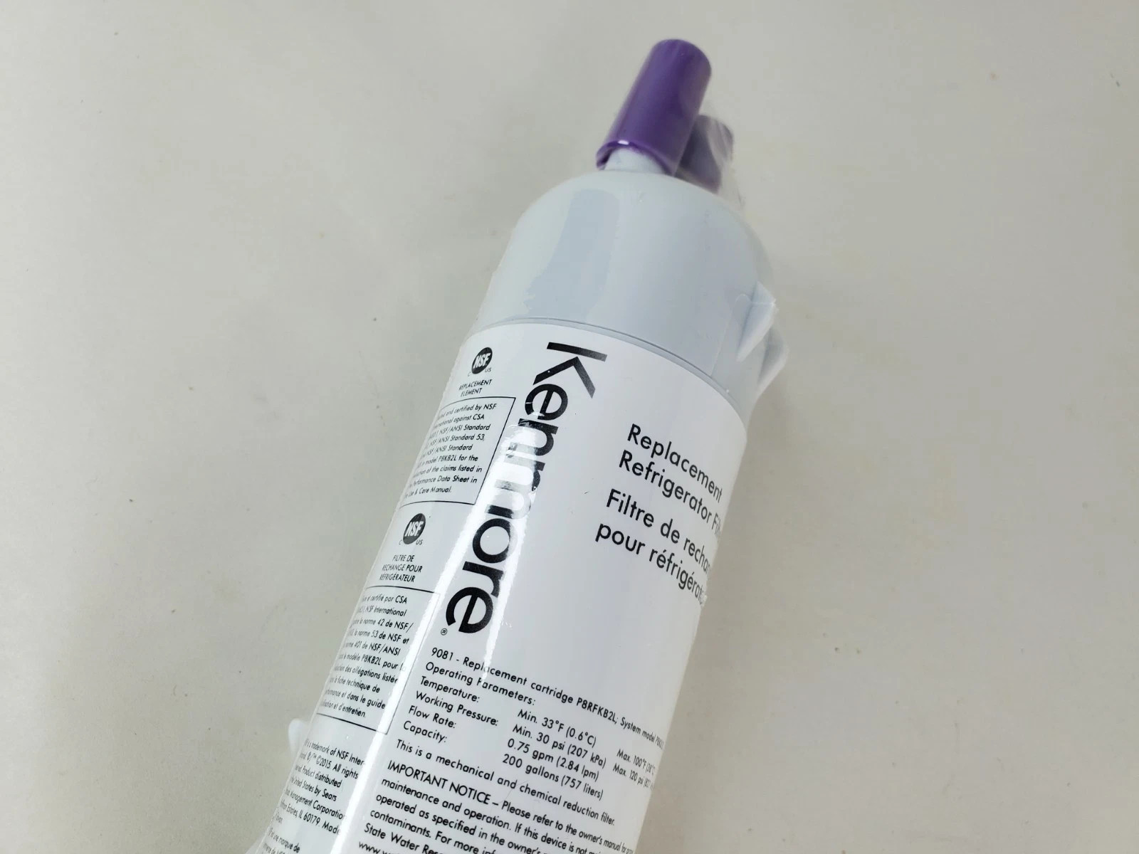 Kenmore 9081 Replacement Refrigerator Water Filter 46-9081 469081 #245 46 9081
