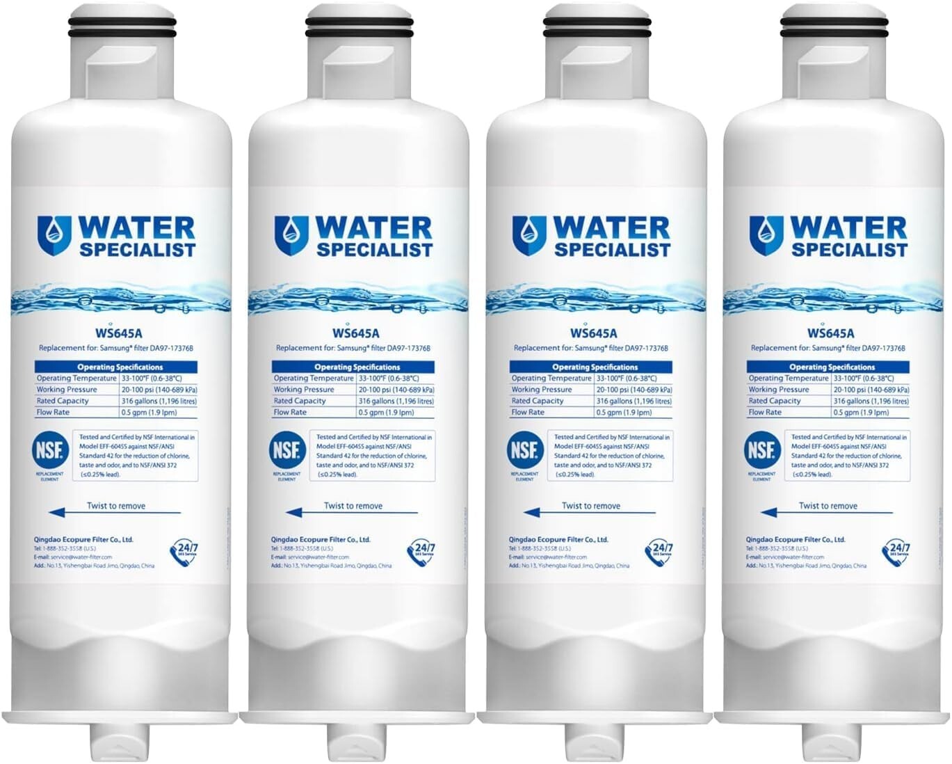 Waterspecialist DA97-17376B Replacement for Samsung HAF-QIN/EXP,DA97-08006C(4)
