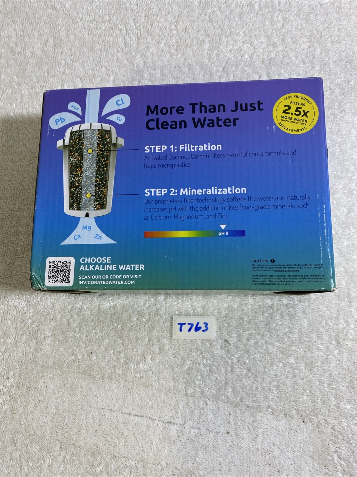 New 3 Pack Invigorated Water Alkaline Water Filters, (T763) New, Free Shipping