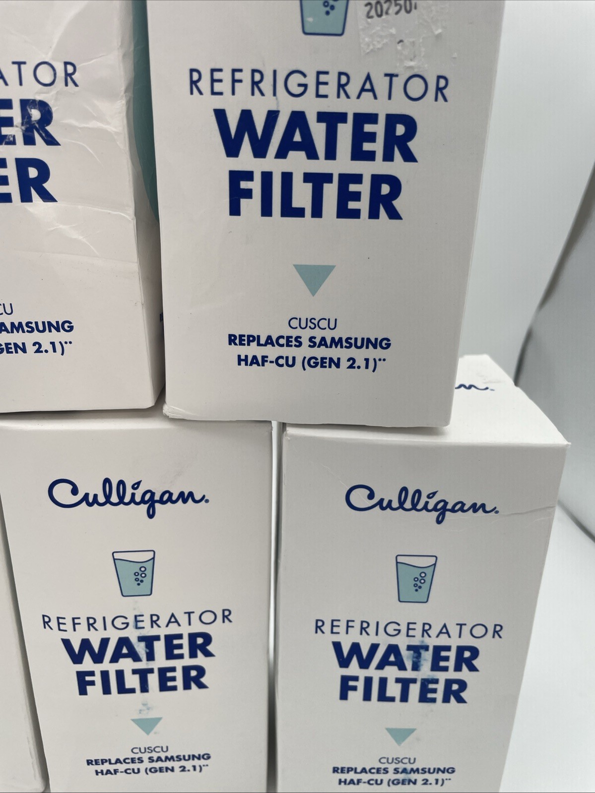 7 Samsung HAF-CU GEN 2.1 Culligan CUSCU Replacement Refrigerator Water Filters