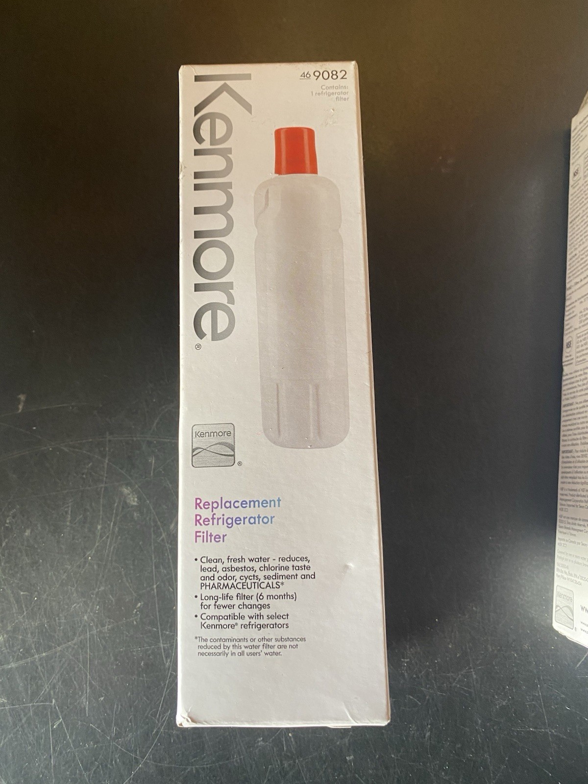 1 Pack Kenmore 9082 469082 Genuine Refrigerator Water Filter New Sealed 46-9082