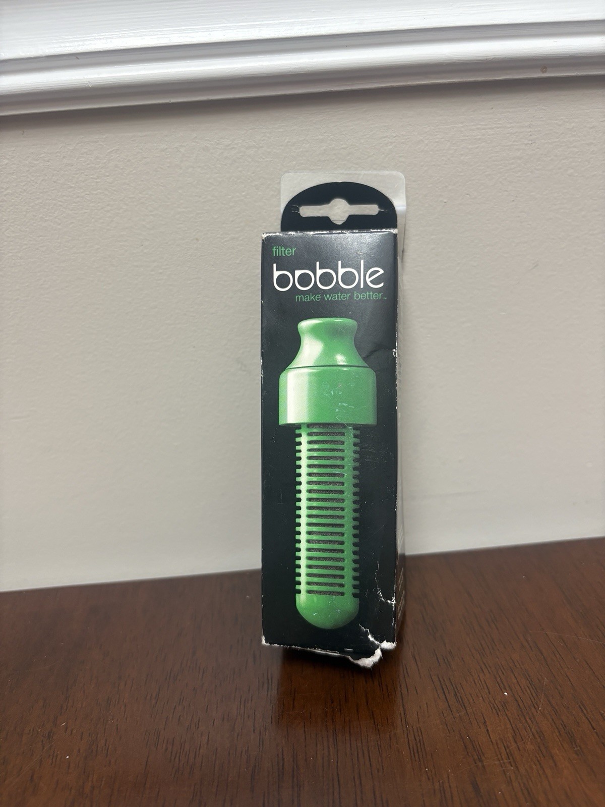 Bobble Filters GREEN Carbon Filter Reduce Chlorine Water Filters Open Box