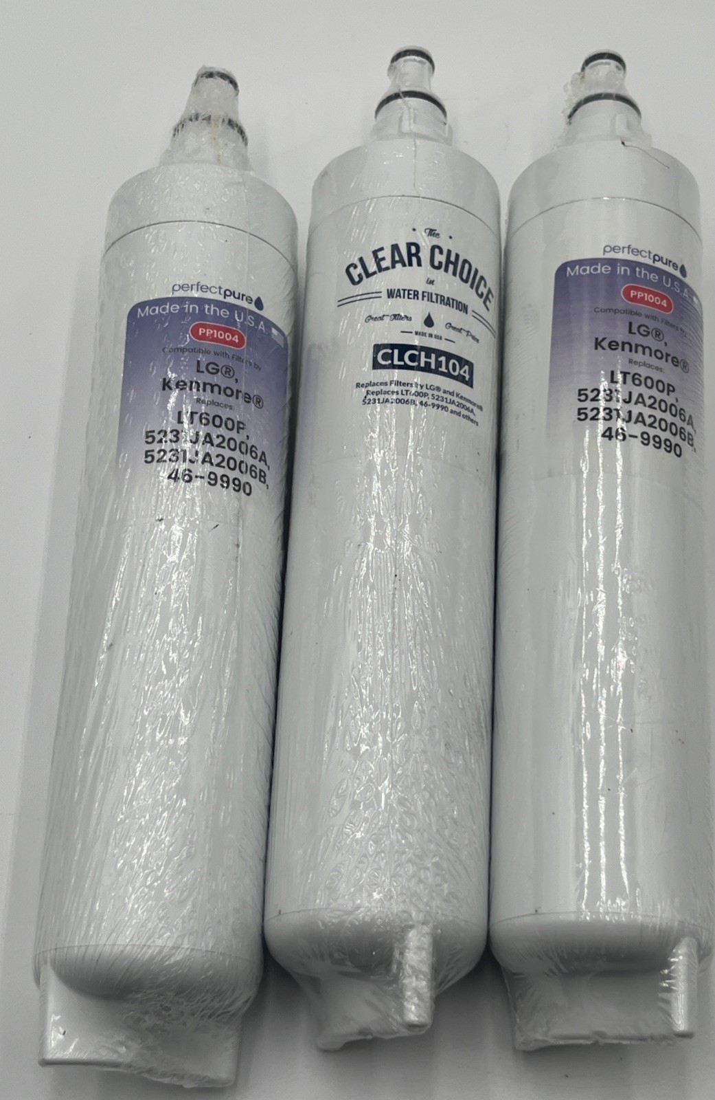 Water Filter Replacement for LG® LT600P® KENMORE® 9990 3 PACK Sealed Made USA