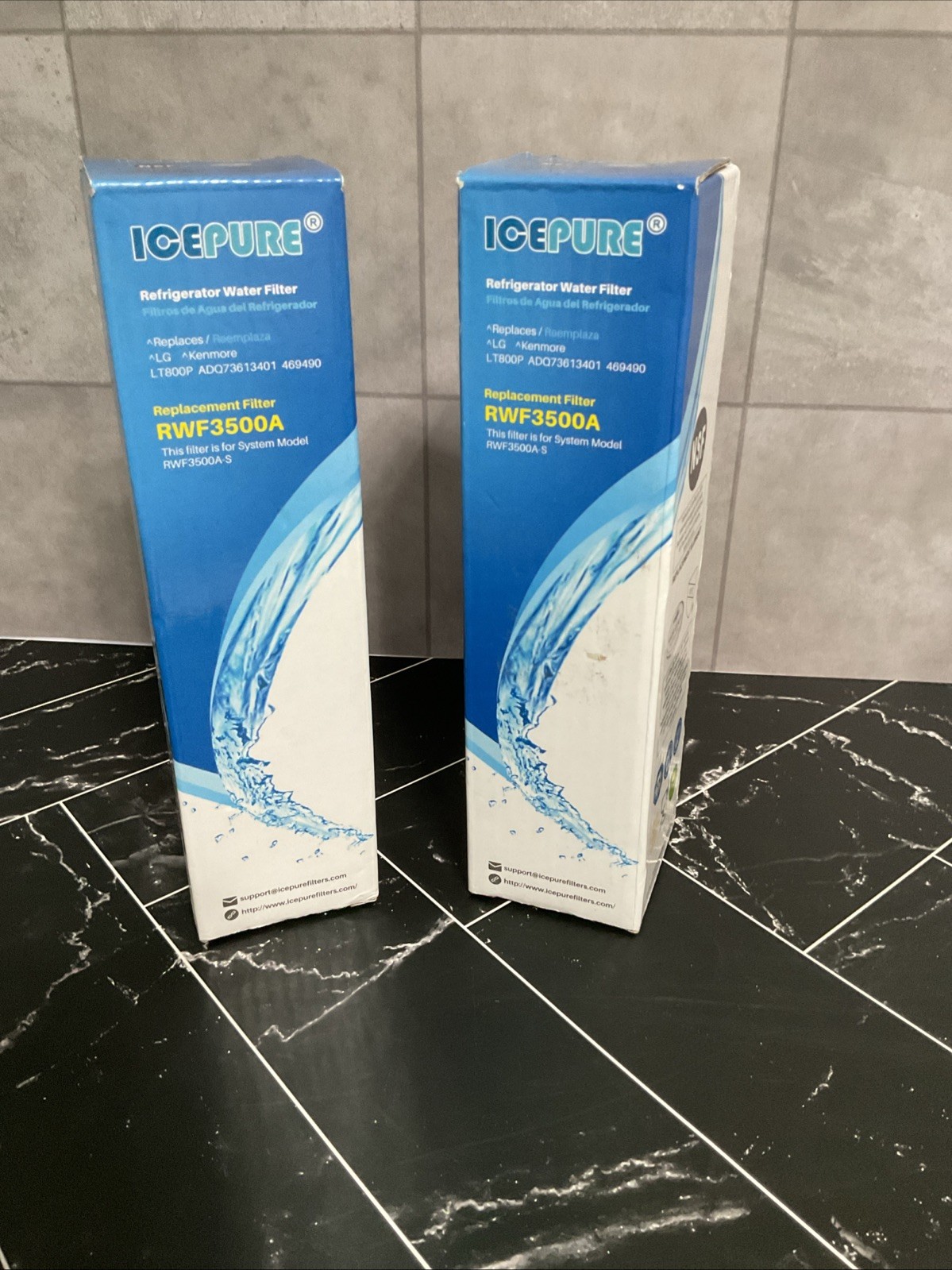 IcePure RWF3500A Refrigerator Water Filter (2 Count)