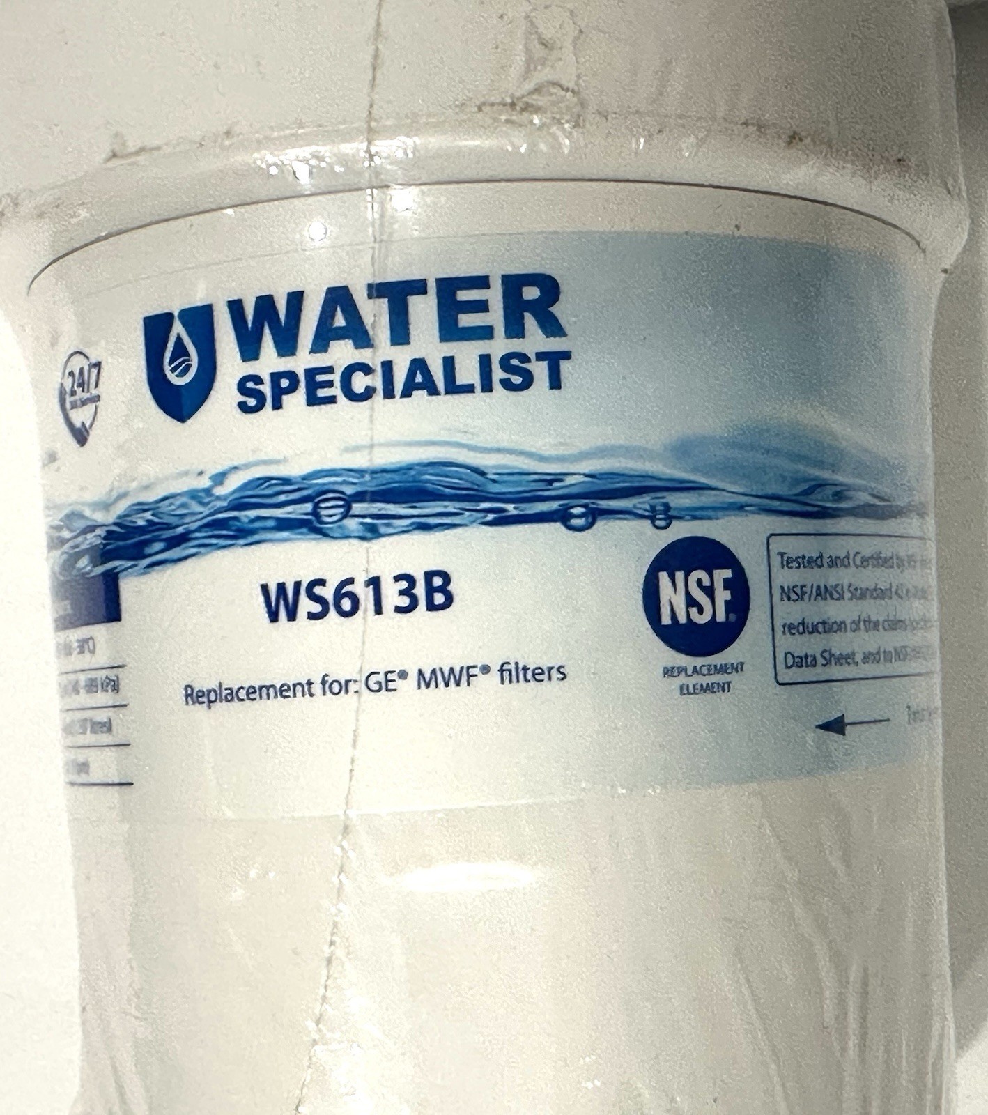 Water Specialist WS613B Replacement Filter NSF, New *Ships Free*