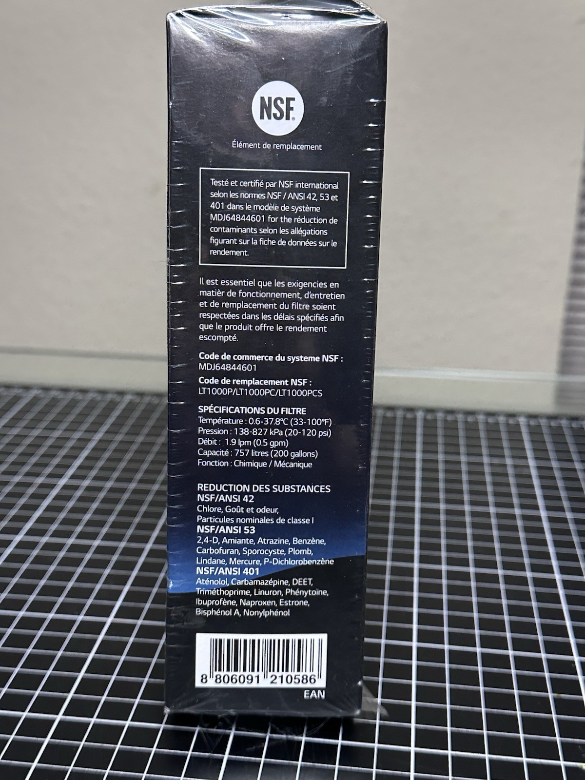 LG LT1000P 6Month / 200Gal Capacity Replacement Refrigerator Water Filter Sealed