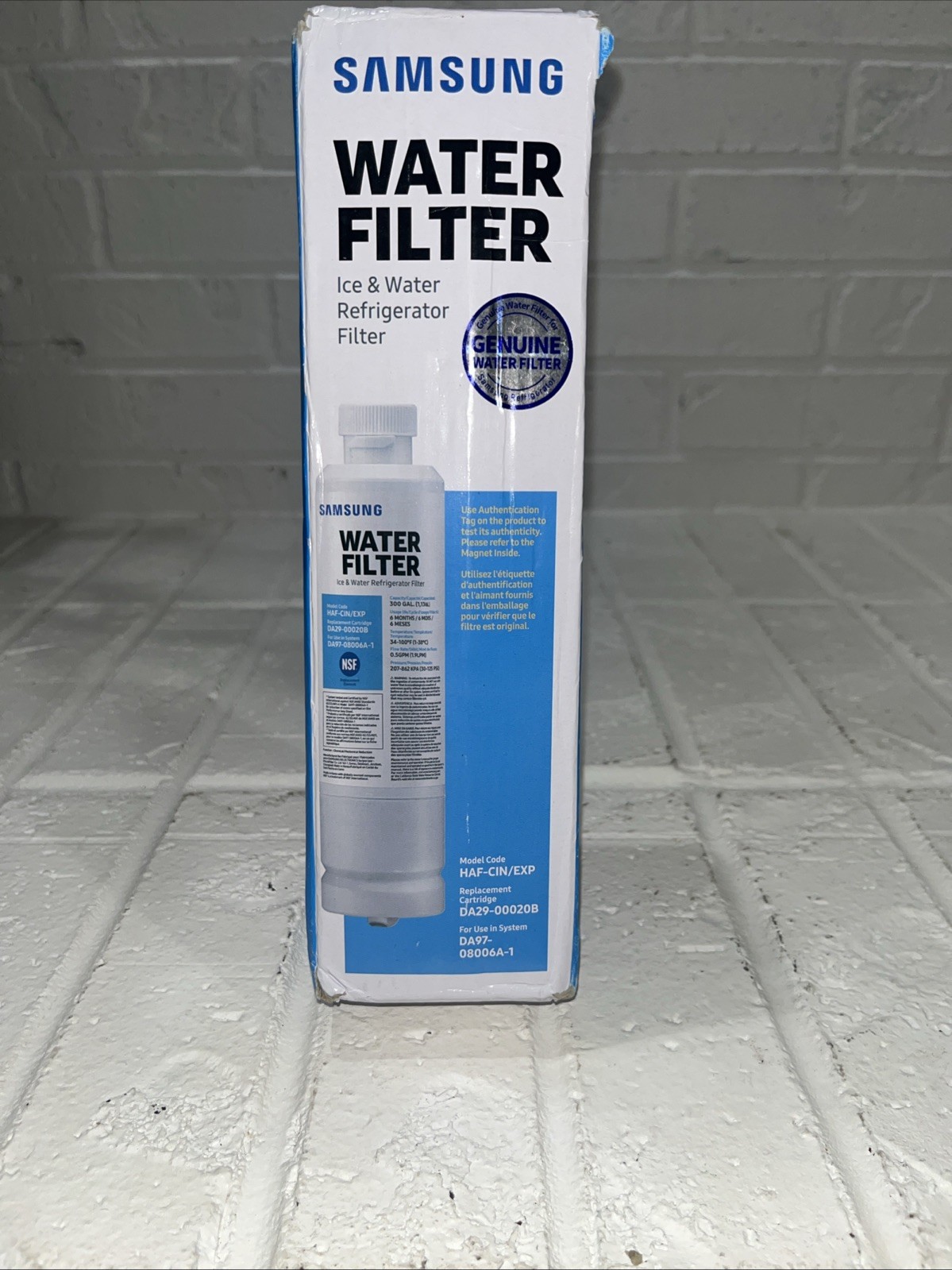 NEW Samsung DA29-00020B HAF-CIN/EXP Refrigerator Ice & Water Filter Genuine OEM
