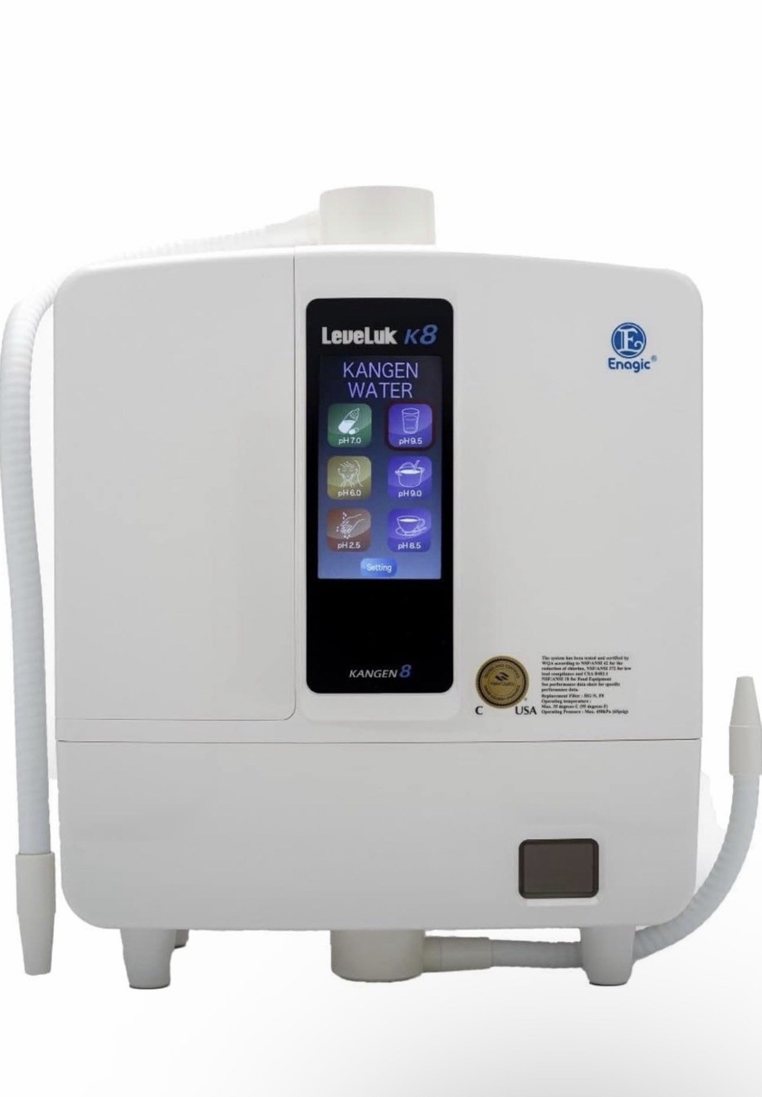 Enagic Leveluk k8 Water Filter Machine