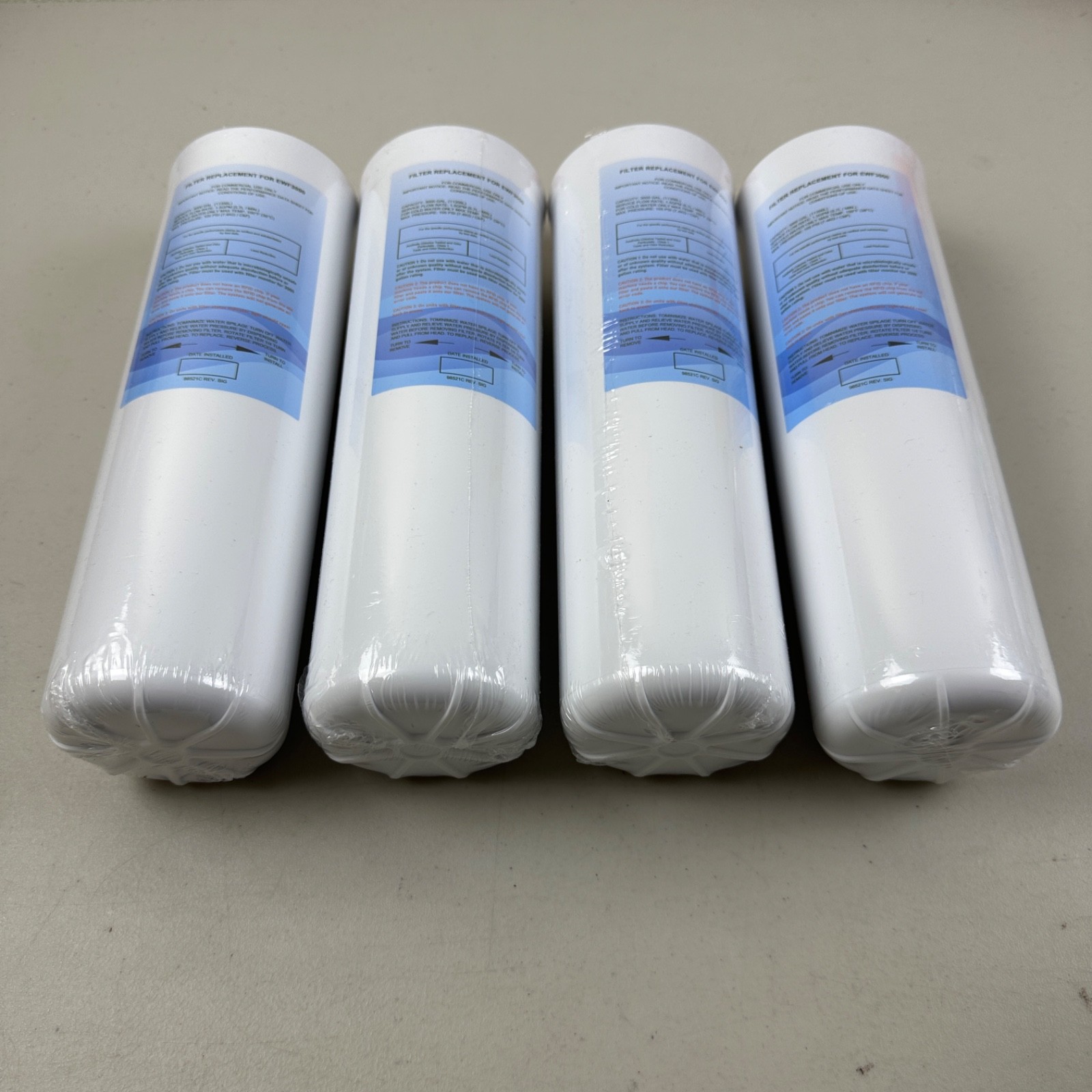 4 PACK 51300C Water Replacement Filter (No Chip) For Elkay ERF750 EWF3000 Ezh20