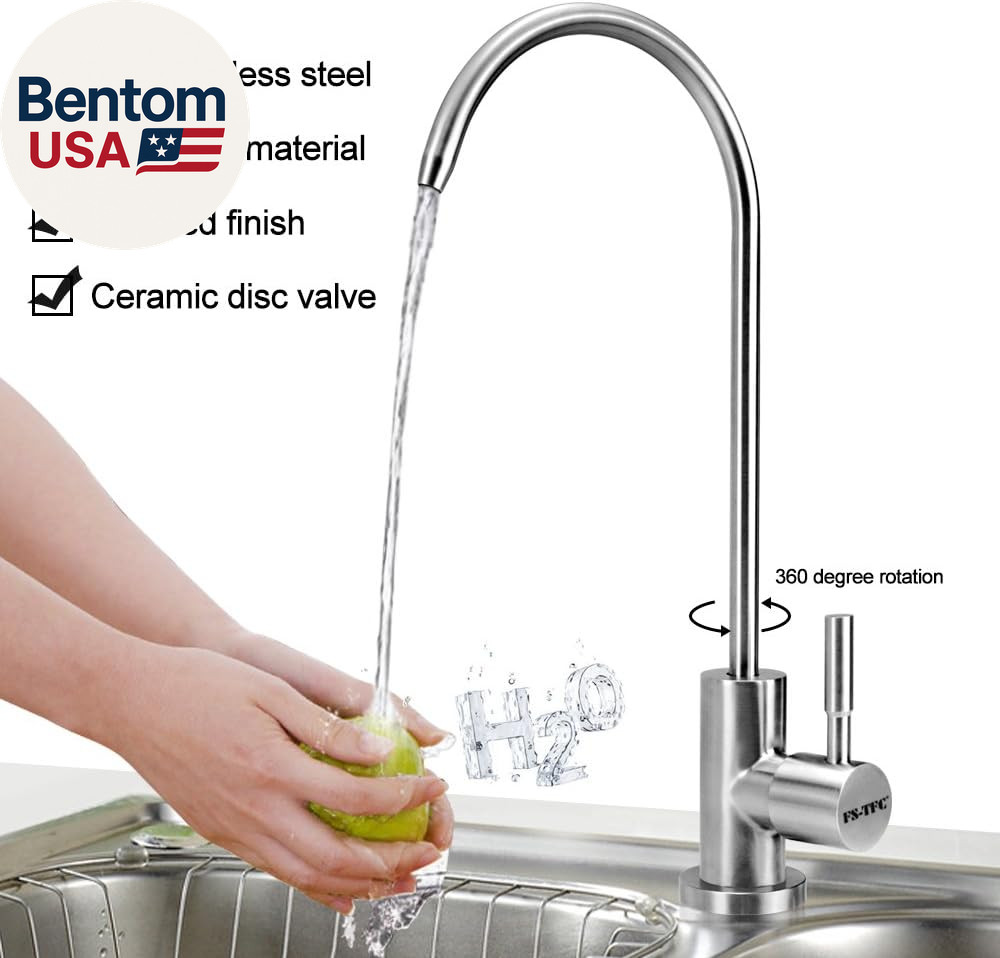 5-Stage Reverse Osmosis Water Filtration System 100GPD Fast Flow plus Extra 4 Fi