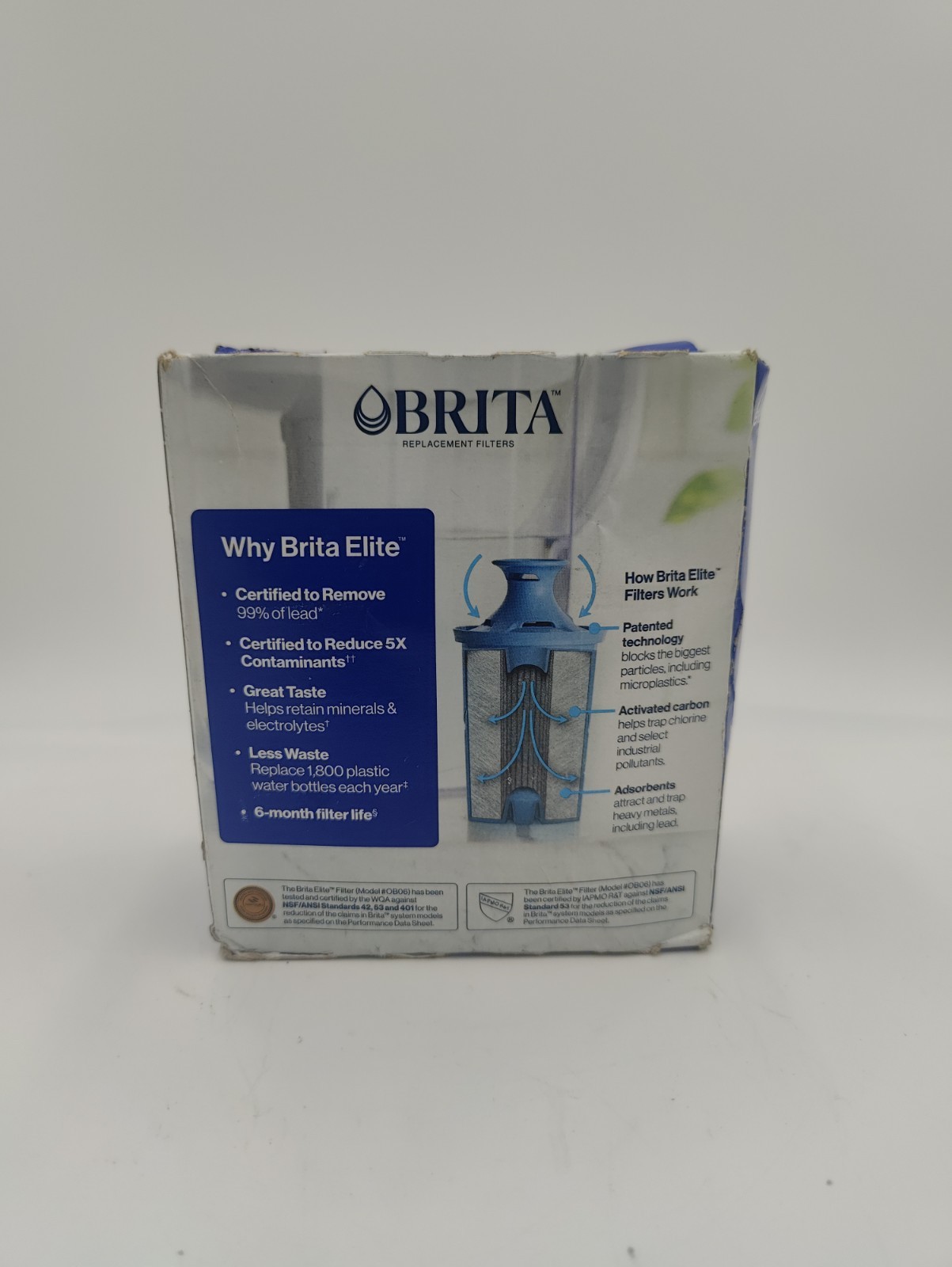 Brita Longlast Replacement Filters for Pitchers Dispensers – 2 Count
